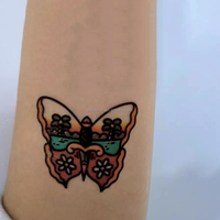 Autocollants de tatouage temporaire réalistes, imperméables et transparents, pour visage, corps et bras, en papier transfert artistique, tendance et écologiques