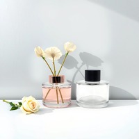 Fabrication de flacons diffuseurs de parfum en verre rond de 200 ml, 250 ml, 500 ml, flacon vide pour diffuseur de parfum, flacon de désodorisant pour voiture