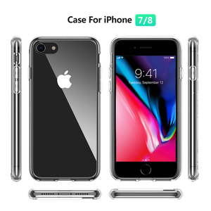 Personnalisé <span class=keywords><strong>coque</strong></span> de téléphone anti-jaune caméra protection tpu et PC matériel étui de téléphone pour <span class=keywords><strong>iPhone</strong></span> 7 8 <span class=keywords><strong>SE</strong></span> 2020 - Product Image 6