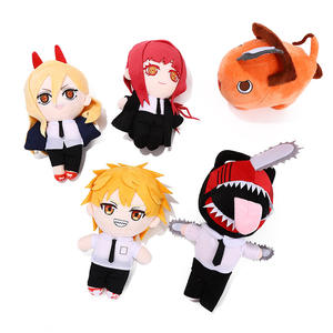 Chainsaw Man Denji Makima Pochita Cartoon Cosplay Prop Anime Plush Toy Doll