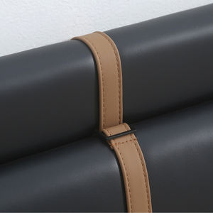 Chambre à coucher moderne <span class=keywords><strong>de</strong></span> luxe <span class=keywords><strong>lit</strong></span> rembourré personnalisable tête <span class=keywords><strong>de</strong></span> <span class=keywords><strong>lit</strong></span> en <span class=keywords><strong>imitation</strong></span> cuir confortable pour hôtels villas maison appartements - Product Image 6