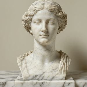 Sculptures de <span class=keywords><strong>marbre</strong></span> modernes grandeur nature de femmes et de bustes féminins personnalisées pour la décoration intérieure - Product Image 1