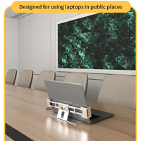 Support antivol de sécurité en alliage d'aluminium pour ordinateur portable, marque personnalisée, nouveau design pour exposition ou présentation en public