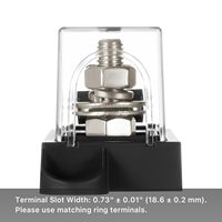 AD184 ANM Mega Fuse Holder Standar AWG Wire Matching Stable Output Auto Vehicle Circuit Guard Fiba Fuse Sworks Taiwan
