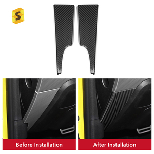 Shasha sợi carbon nhà sản xuất bán buôn Bảng điều khiển trái phải tự động phần nội thất xe nội thất Trim cho Mustang 2015 2022 - Product Image 6