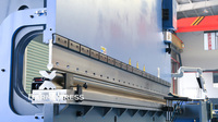 Prensa Plegadora Hidráulica CNC de 400T con Software de Programación Offline, Dobladora Industrial de Chapa Metálica para Producción de Alto Volumen