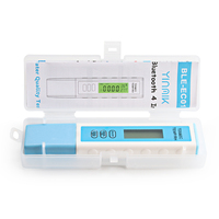 Calibration numérique intelligente à 5 points TDS /EC/Température /Humidité  4 en 1 pH-mètres  Mètre EC et TDS par application mobile