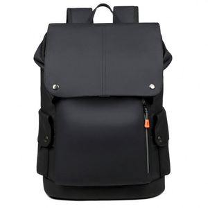 New Fashion Unisex Custom Logo Business Laptop <b>Backpack</b> Large Capacity Student School Bag PU Leather Travel <b>Backpack</b> - Product Image 1