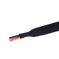 Tube thermorétractable en tissu 2:1, résistant à l'usure, isolation thermique, manchon isolant antidérapant, tube thermorétractable pour câblage automobile