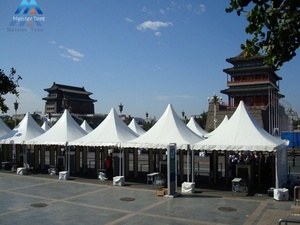 Carpa <span class=keywords><strong>de</strong></span> Boda Tipo Pagoda Blanca Impermeable <span class=keywords><strong>de</strong></span> 6x6m, 8x8m, 10x10m, Venta al Por Mayor, Económica, <span class=keywords><strong>de</strong></span> Aluminio, para Grandes Eventos, Ferias Comerciales, <span class=keywords><strong>PVC</strong></span> - Product Image 5