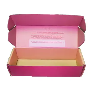 صندوق بريد للهدايا من 20 علبة ملونة مخصصة للملابس بالجملة صناديق مع شعار صندوق شحن