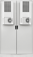 Armoire de batterie 64 kWh 51,2 V 1256 Ah refroidie par air IP54 pour système d'alimentation hors réseau pour les villages