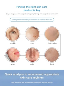 เครื่องวิเคราะห์ผิวหน้าอัจฉริยะ 3 มิติ รุ่นใหม่ 14 in 1 ระบบดิจิทัล AI สำหรับวิเคราะห์สภาพผิว - Product Image 6