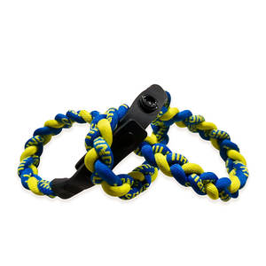 שלושה צבעים אופנה קלוע אקארד לוגו חבלי בייסבול שרשרת - Product Image 6