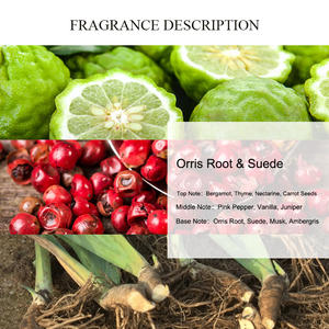 Benzersiz AROMA Orris kök ve süet mum koku yağ markalı toplu kaynağı saf Orris kök yağı mum ve elektrik difüzör için - Product Image 2
