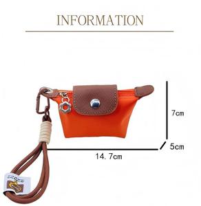 Llavero Mini Dumpling <span class=keywords><strong>de</strong></span> Moda, Nuevo Estilo <span class=keywords><strong>de</strong></span> Verano, Superventas en <span class=keywords><strong>Tiktok</strong></span>, Porta Tarjetas Compacto y Ligero - Product Image 2