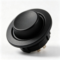 Interrupteur à bouton-poussoir en plastique IP65 10A 380V 22mm 1NO1NC pour contrôle industriel