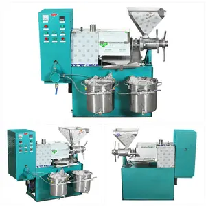 6yl70 700kg Oil Presser Hot and Cold Pressing Oil Extractor With continuous feeder and vacuum oil filter