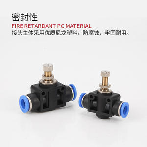 Pneumatic Tools <b>Accessories</b> Parts Plastic Quick-Connect Air Hose Quick <b>Connector</b> LSA-8 Pipeline Type Straight-Through Throttle - Product Image 6