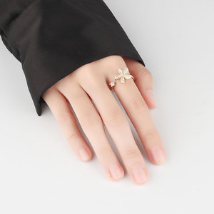 Anillos De Mujer Gold <b>Ring</b> Design Windmill Rotating Anxiety Stress Relief Copper Fidget <b>Spinner</b> <b>Ring</b> - Product Image 2