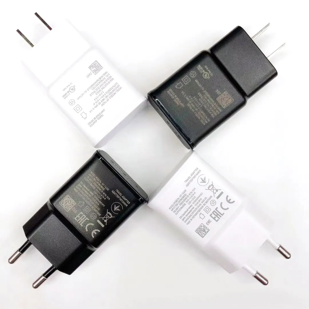 EU US 15W Fast charging Charge 5V 2A 9V 1.67A QC3.0 Wall Fast charging Charger Power adapter For Samsung s10 s20 charger