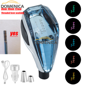 Manopla de Câmbio Universal de Cristal para Carro, Alavanca Modificada, Bola de Mão com Luz LED Multicolorida para Toyota, Hyundai, Mazda, VW e Outros - Product Image 3