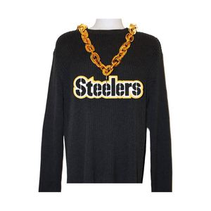 Collier avec grand logo personnalisé en mousse EVA haute densité lumineuse, en forme de chaîne, pour les fans de sport - Product Image 2