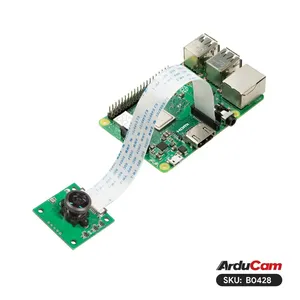 Câmera Arducam Ultra Grande Angular Fisheye 5MP com Sensor OV5647 e Montagem M12 para <span class=keywords><strong>Raspberry</strong></span> <span class=keywords><strong>Pi</strong></span> OS, Visão de Evitação de Obstáculos para Robôs e Aeronaves - Product Image 2
