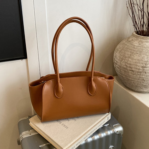 Borsa tote grande in similpelle PU per donna, <span class=keywords><strong>borse</strong></span> retrò a tracolla, borsa a mano da donna alla moda, borsa da lavoro - Product Image 6