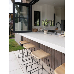 Ventana Plegable Moderna de Aluminio, Tipo Biombo, para Cocina y Bar al Aire Libre, Resistente a la Intemperie, de Alta Calidad - Product Image 2