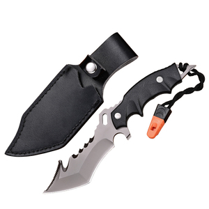Cuchillo de Camping Shadow de Alta Calidad, Grado Industrial, Hoja Fija de Acero Inoxidable de 200 cm, Punta Recta, Mango de Plástico, DIY OEM - Product Image 1
