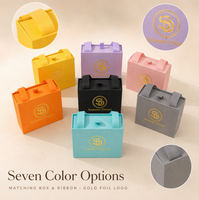 Échantillon Gratuit - Boîtes Cadeaux Pliables Personnalisées en Carton avec Logo, pour Bijoux, Finition Brillante/Mate, Lamination UV, Gaufrage