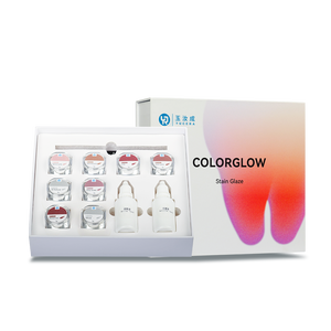 Yucera <span class=keywords><strong>Dental</strong></span> Ceramic colorante glassa pasta Kit per Lab <span class=keywords><strong>Dental</strong></span> <span class=keywords><strong>Zirconia</strong></span> corone 18 colori - Product Image 1