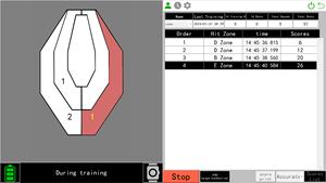 Objetivos <span class=keywords><strong>de</strong></span> Alta Visibilidad para Ejercicios <span class=keywords><strong>de</strong></span> Tiro Eficientes, Sistema <span class=keywords><strong>de</strong></span> Objetivos Interactivos SmartPaper - Product Image 4
