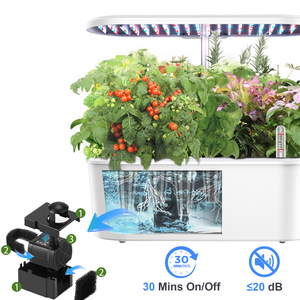 IGS-25 sistema idroponico elettronico intelligente per interni ciclo automatico erbe giardino di avviamento casa piantatore terreno di coltivazione - Product Image 5