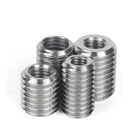 High Quality Metric Stainless Steel & Aluminum Wire Thread Inserts M2-M12 DIN Standard Fully Threaded Right Hand