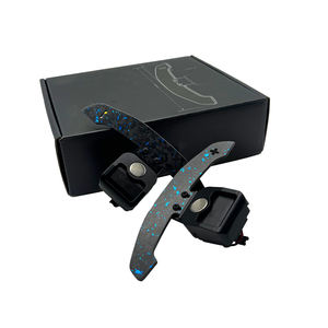 Pagaies de changement de vitesse magnétiques en carbone en stock à l'entrepôt central des États-Unis, pour volant <span class=keywords><strong>Audi</strong></span> A7 2012, pagaies de changement de vitesse pour <span class=keywords><strong>Audi</strong></span> <span class=keywords><strong>A1</strong></span> A2 A3 - Product Image 6