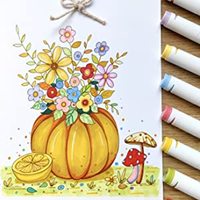 Marqueurs à alcool Ohuhu 72 couleurs Ensemble d'encre rechargeable pour artistes adultes Illustration à colorier