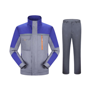 ชุดสูทแขนยาวผู้ชาย ทนทานต่อการสึกหรอ มีแถบสะท้อนแสง ชุดทำงานวิศวกรรม ผลิตตามสั่ง - Product Image 4