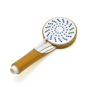 High Quality ABS Material Rose Gold Hand Wall-mounted <strong>Shower</strong> <strong>Head</strong> <strong>Bath</strong> Wash <strong>Taps</strong> <strong>Shower</strong> Faucets - Product Image 6