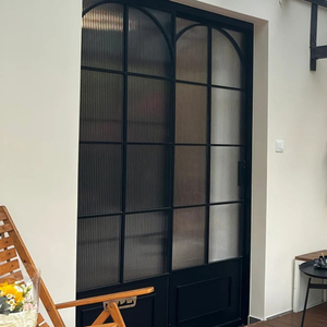 Puertas de Ventana con Marco de Acero Metálico de Transición Fasec, con Vidrio Templado, para Uso Comercial y Residencial - Product Image 4