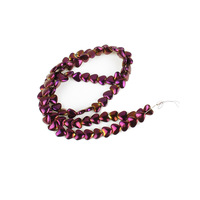 Perles en hématite multicolores en forme de cœur de 6 mm, petites perles dorées, marque XM, pour la fabrication de bijoux et les bijoux en pierres fines