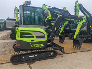 Excavatrice sur chenilles Zoomlion ZE35GU de 3,5 tonnes efficace pour les travaux de terrassement, avec pompe et moteur pour les espaces restreints (bêche de 0,1 m) - Product Image 2