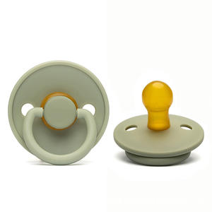 Nouveau Design Bavoirs Sucette Bébé <span class=keywords><strong>Tétine</strong></span> Sauge Vert Factice Qualité Alimentaire Sans BPA Sucette <span class=keywords><strong>En</strong></span> <span class=keywords><strong>Caoutchouc</strong></span> <span class=keywords><strong>Naturel</strong></span> PP Bébé Sucette - Product Image 2