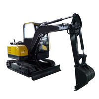 Mini pelle Portable, roulement pivotant, livraison gratuite, petit excavateur