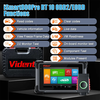 Vident ISmart800 Pro BT Scanner OBD2 Universel Complet pour Voiture, Scanner Automobile Professionnel, Dispositif de Programmation de Clés de Véhicule 2026