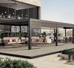 Pergola Bioclimatica Moderna in Alluminio per Esterni 3X3m 3x4m 3x5m 4x4m 5x3m 6x4m - Product Image 3