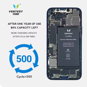 แบตเตอรี่ชาร์จได้สำหรับ <span class=keywords><strong>iPhone</strong></span> 5 6 <span class=keywords><strong>6splus</strong></span> 7 7plus 8 8P plus X XR XS Mas 12 MINI 13 Pro 14 15 16 - Product Image 3
