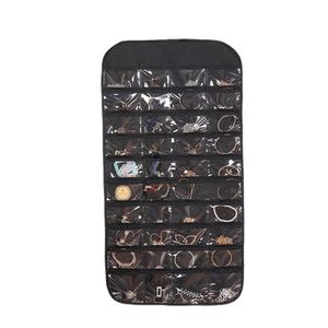 Fabric Earring Storage Hanging Bag Wall-mounted Multi-Purpose Jewelry & Necklace Ring Storage Bag for <b>Makeup</b> Storage - Product Image 5