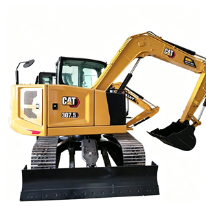 รถขุดตีนตะขาบ Cat 307.5 มือสอง พร้อมใช้งาน เครื่องจักรก่อสร้างไฮดรอลิก รถขุดตีนตะขาบ Cat มือสอง รถขุดขนาดเล็ก Cat มือสอง - Product Image 1